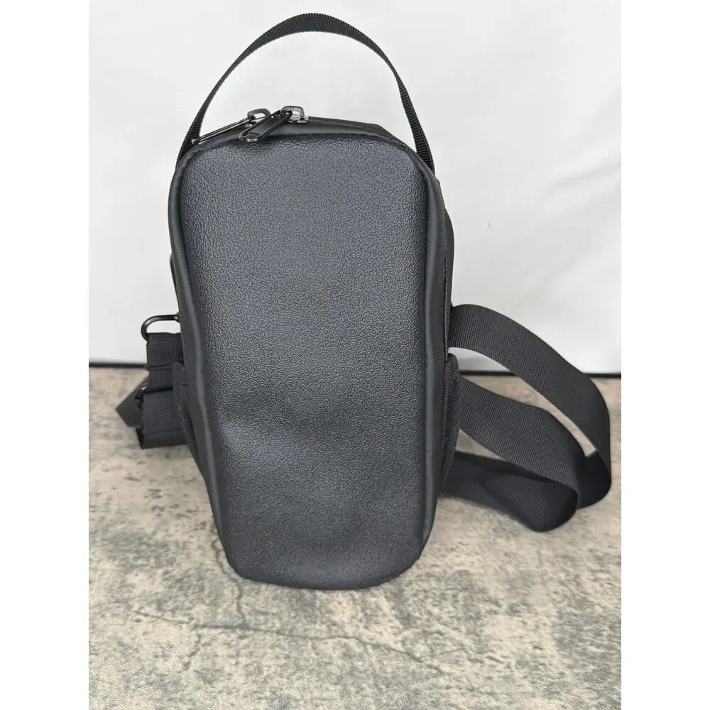 Magnetic Gym Bag Man Woman Magnetic Bottle Bag, Crossbody Gym Water Holder-Black
